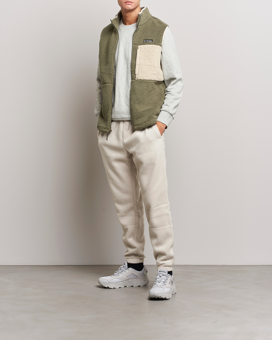 Herr | Tröjor | Columbia | Mountainside Heavyweight Fleece Vest Stone Green