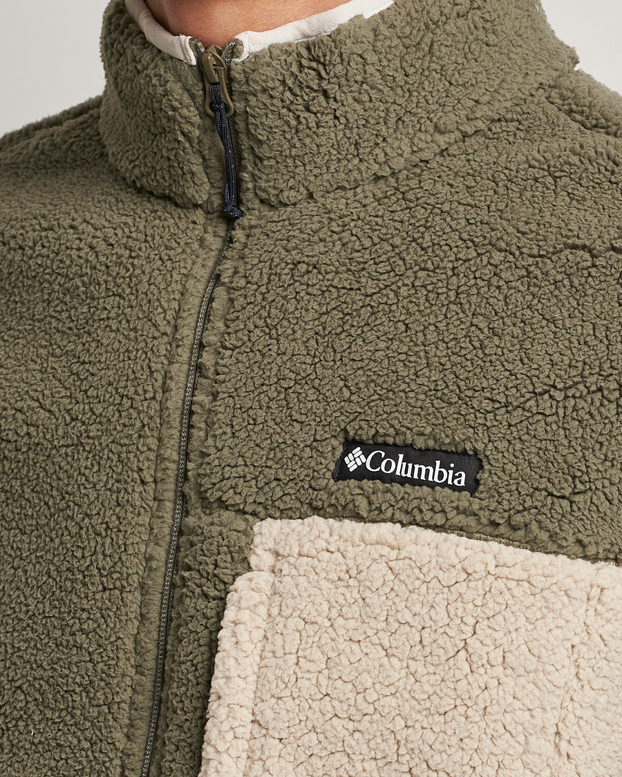 Herr | Tröjor | Columbia | Mountainside Heavyweight Fleece Vest Stone Green