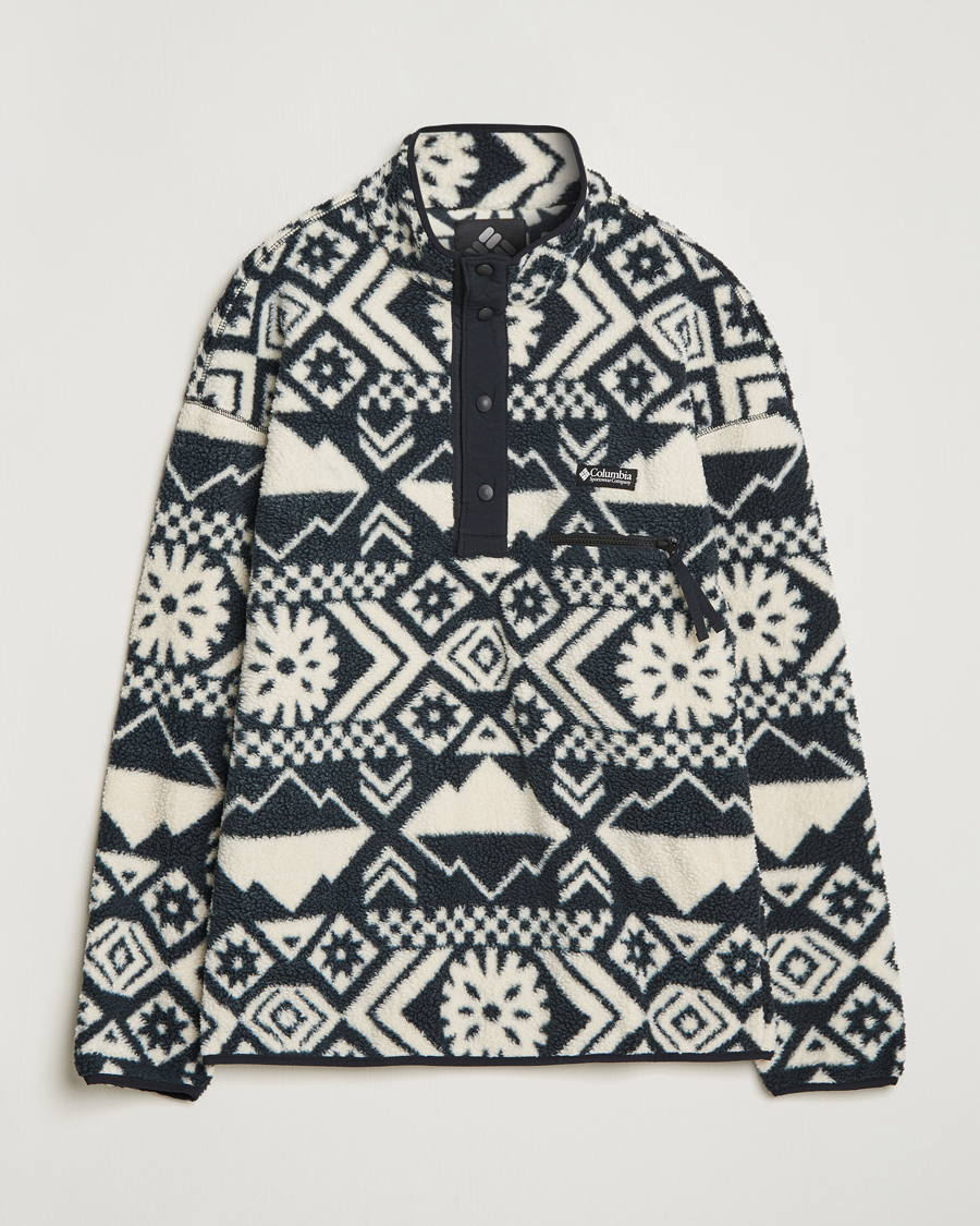 Herr | Tröjor | Columbia | Helvetia Half Snap Fleece Black Checkered