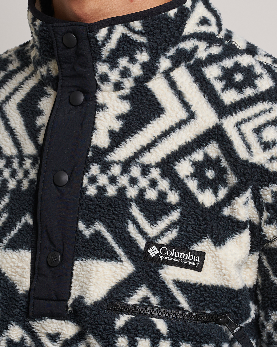 Herr | Tröjor | Columbia | Helvetia Half Snap Fleece Black Checkered