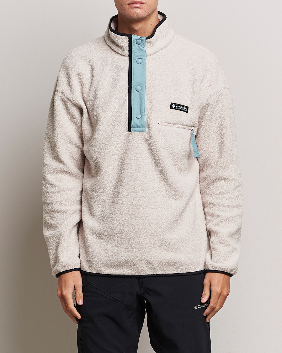 Herr | Fleecetröjor | Columbia | Helvetia Half Snap Fleece Dark Stone