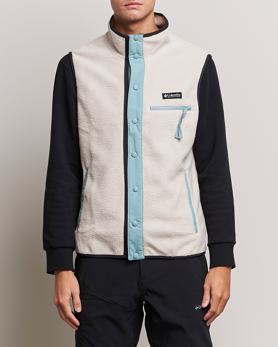 Herr | Fleecetröjor | Columbia | Helvetia Fleece Vest Dark Stone