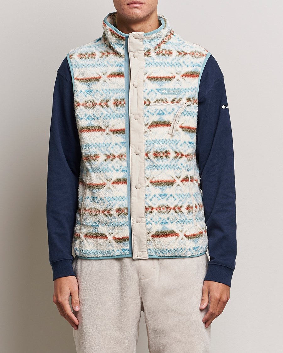 Herr | Fleecetröjor | Columbia | Helvetia Fleece Vest Stone Blue