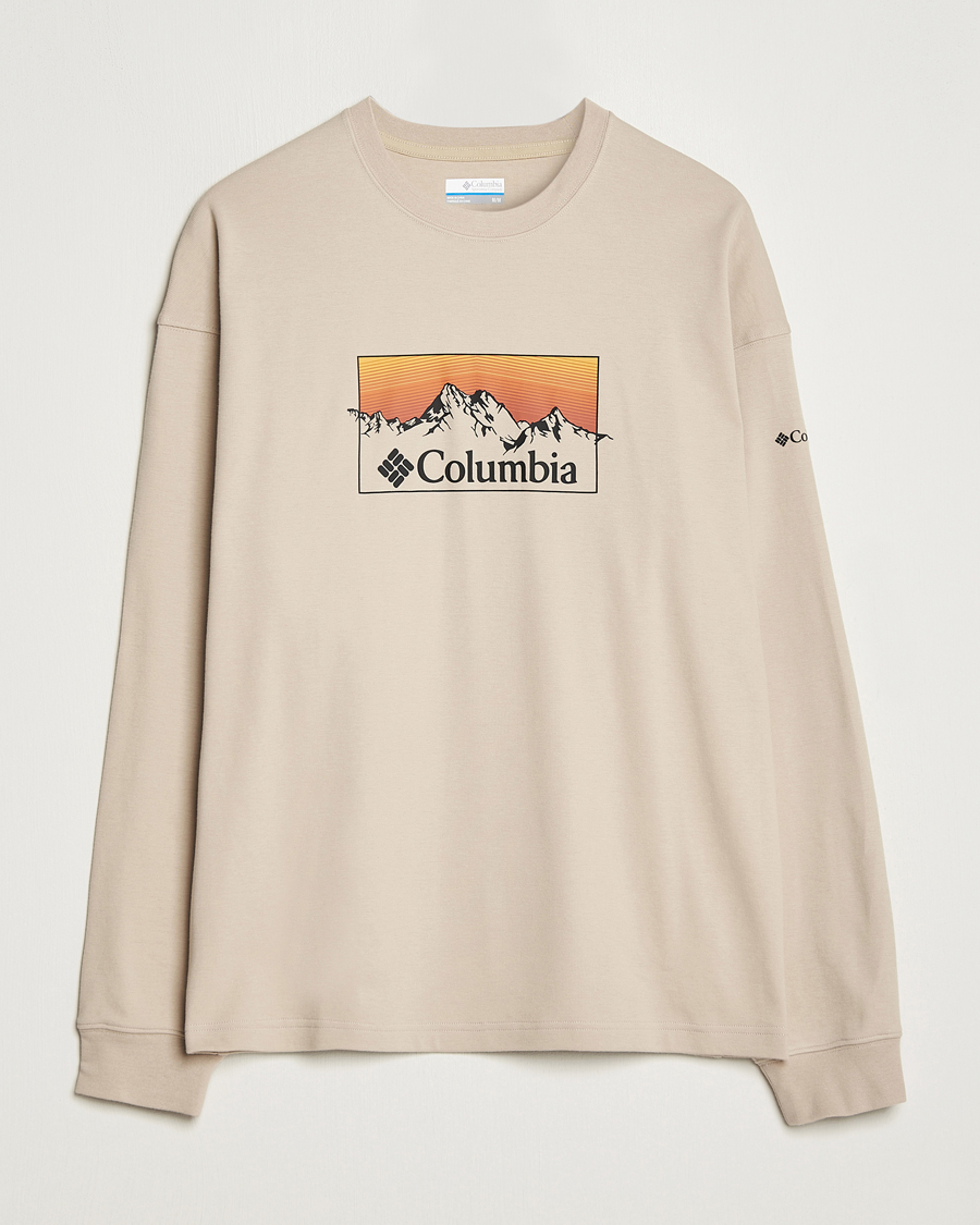 Herr | T-Shirts | Columbia | Duxbery Relaxed Long Sleeve T-Shirt Ancient Fossil