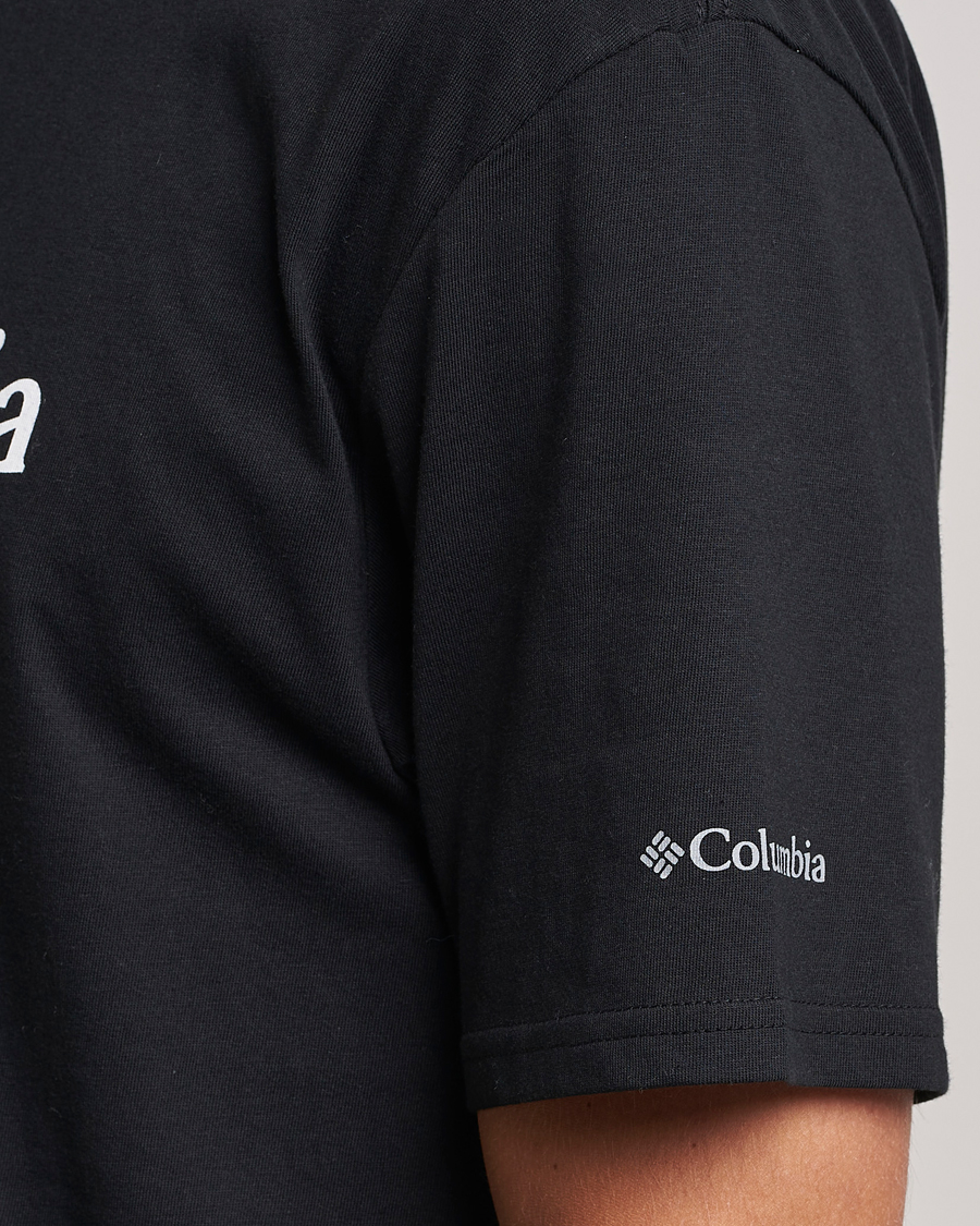 Herr | T-Shirts | Columbia | Organic Cotton Basic Logo T-Shirt Black
