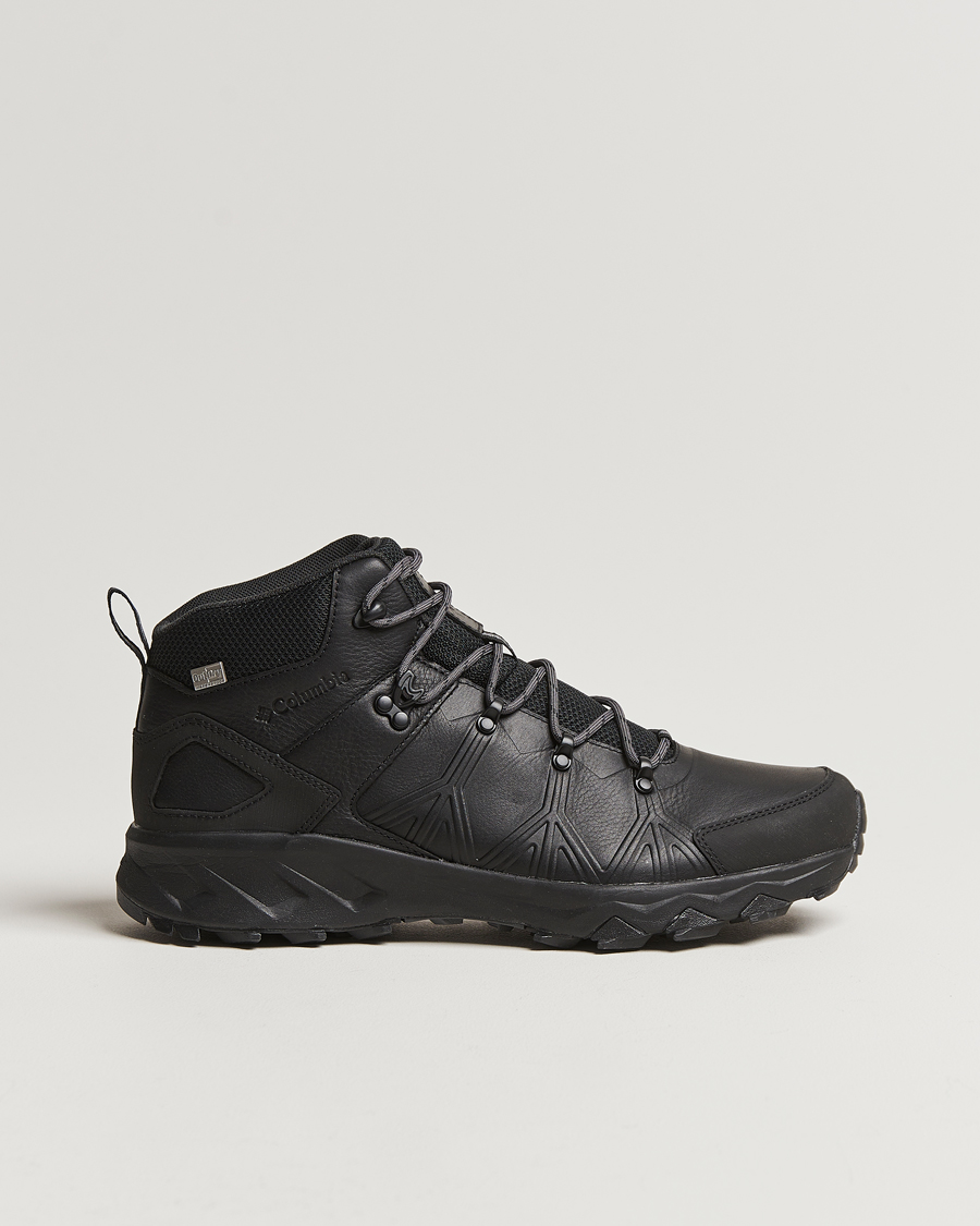 Herr | Höga sneakers | Columbia | Peakfreak II Mid Outdry Leather Sneaker Black