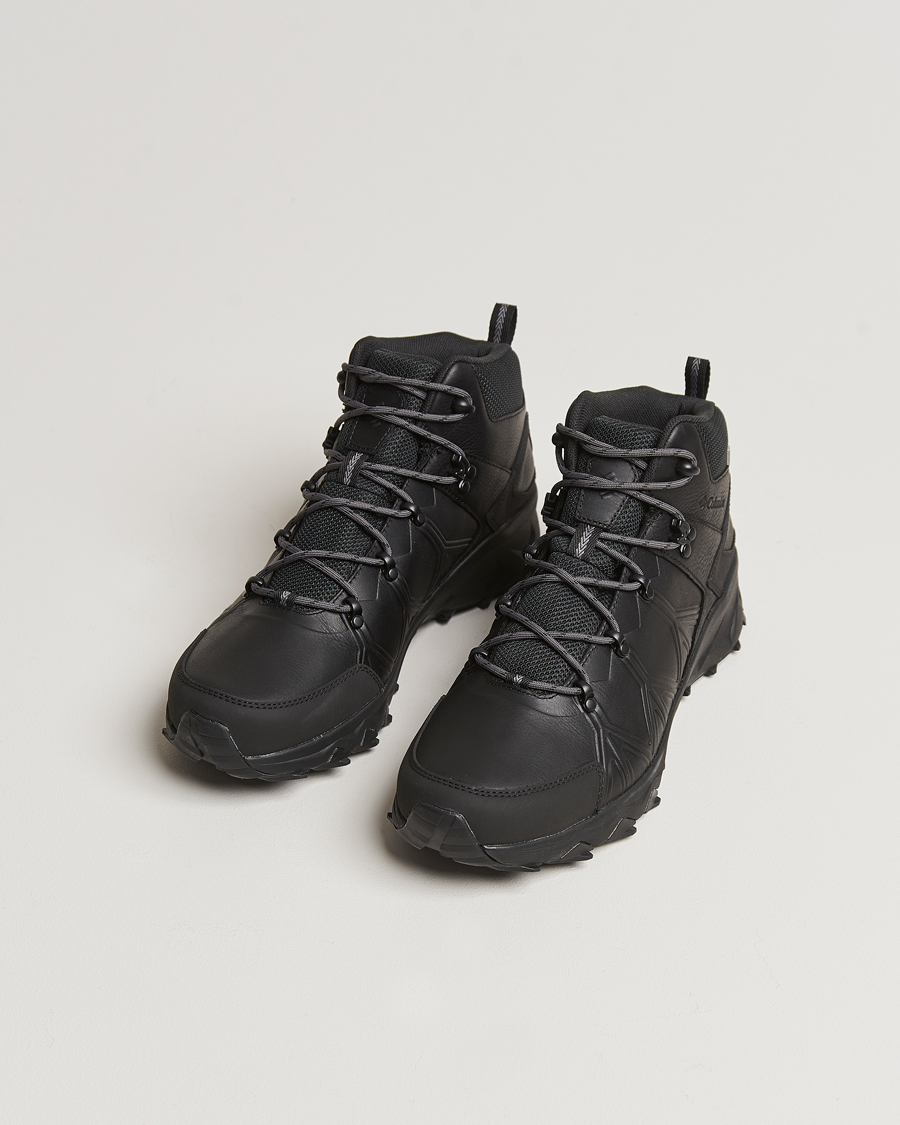Herr | Active | Columbia | Peakfreak II Mid Outdry Leather Sneaker Black