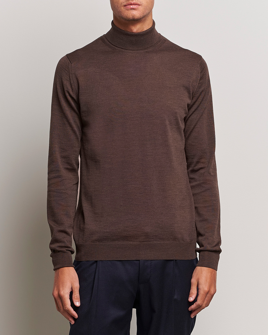 Herr |  | Stenströms | Fine Merino Rollneck Brown