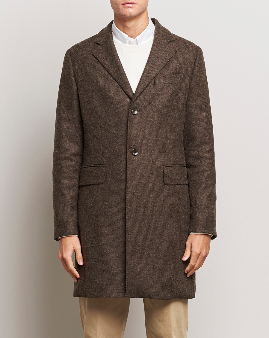 Herr |  | Morris | Wool Coat Brown