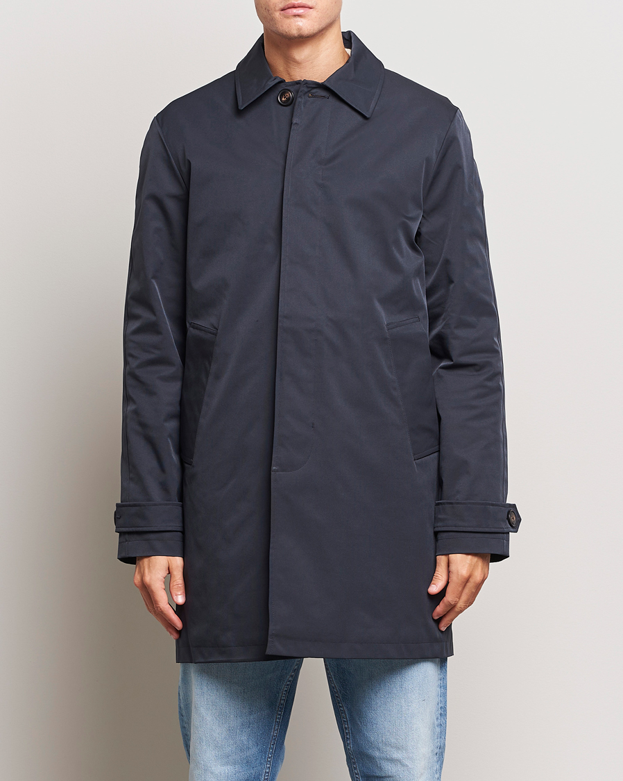 Herr |  | Morris | Barlay Waterproof Car Coat Blue