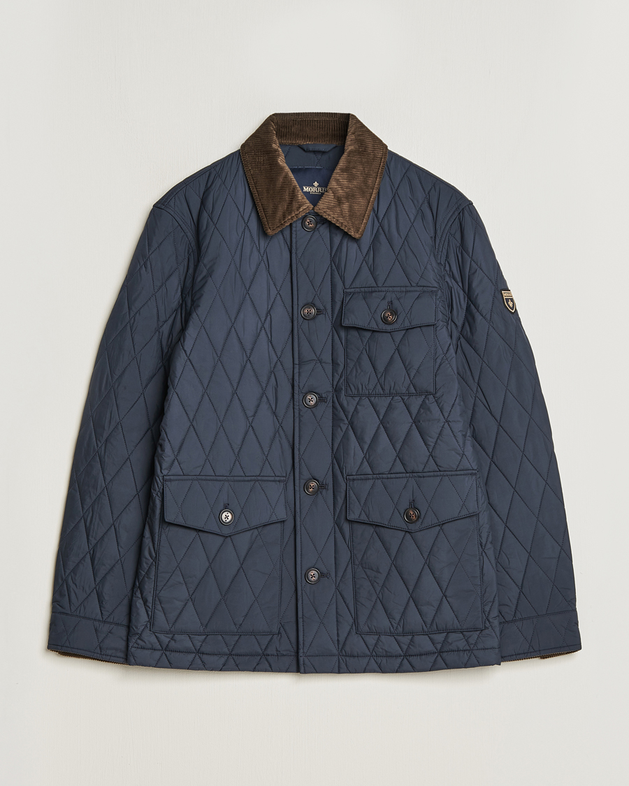 Herr | Jackor | Morris | Thornhill Quilted Jacket Navy