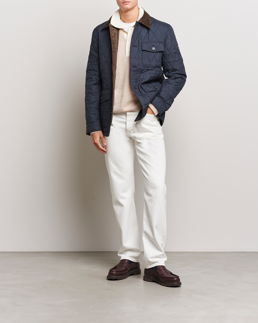 Herr | Jackor | Morris | Thornhill Quilted Jacket Navy