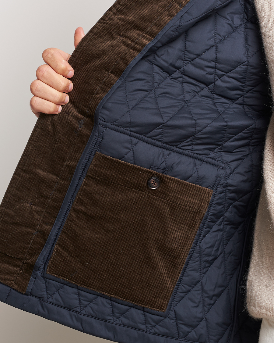 Herr | Jackor | Morris | Thornhill Quilted Jacket Navy