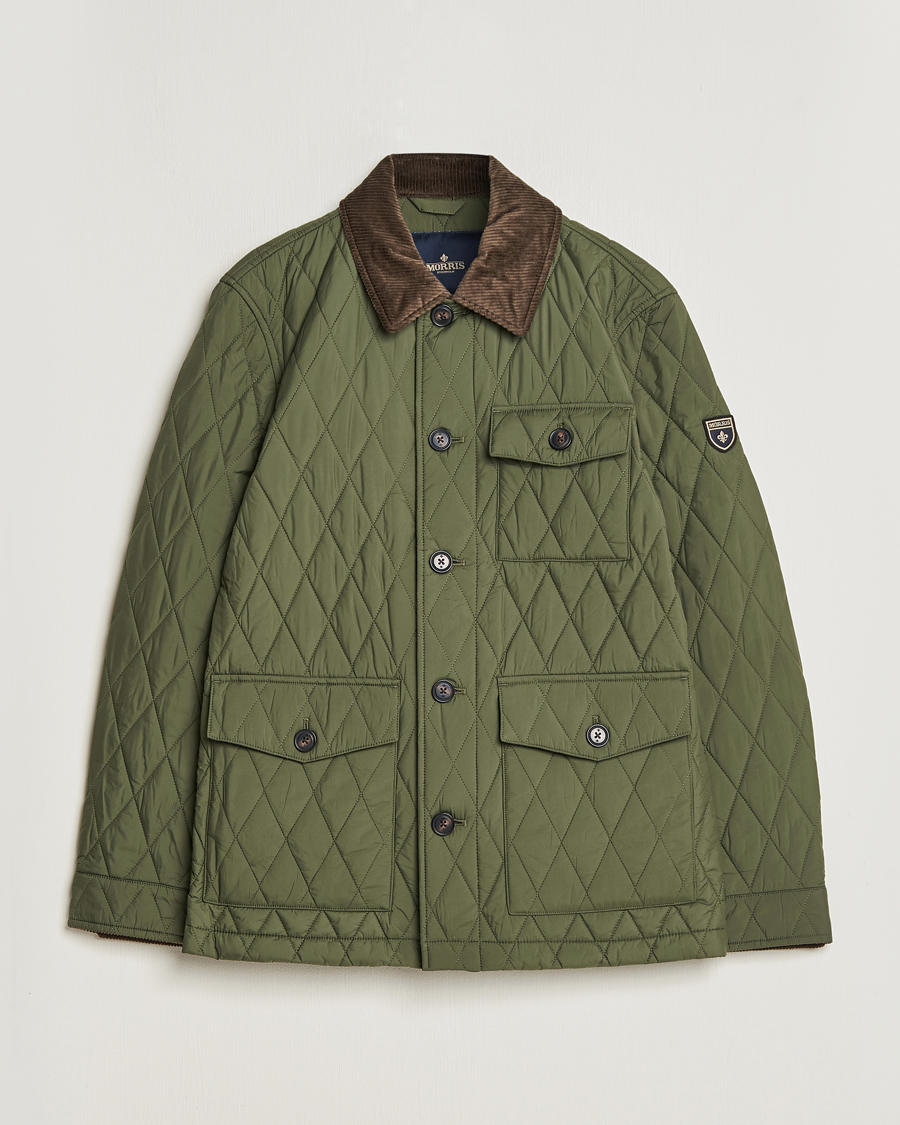 Herr | Jackor | Morris | Thornhill Quilted Jacket Olive