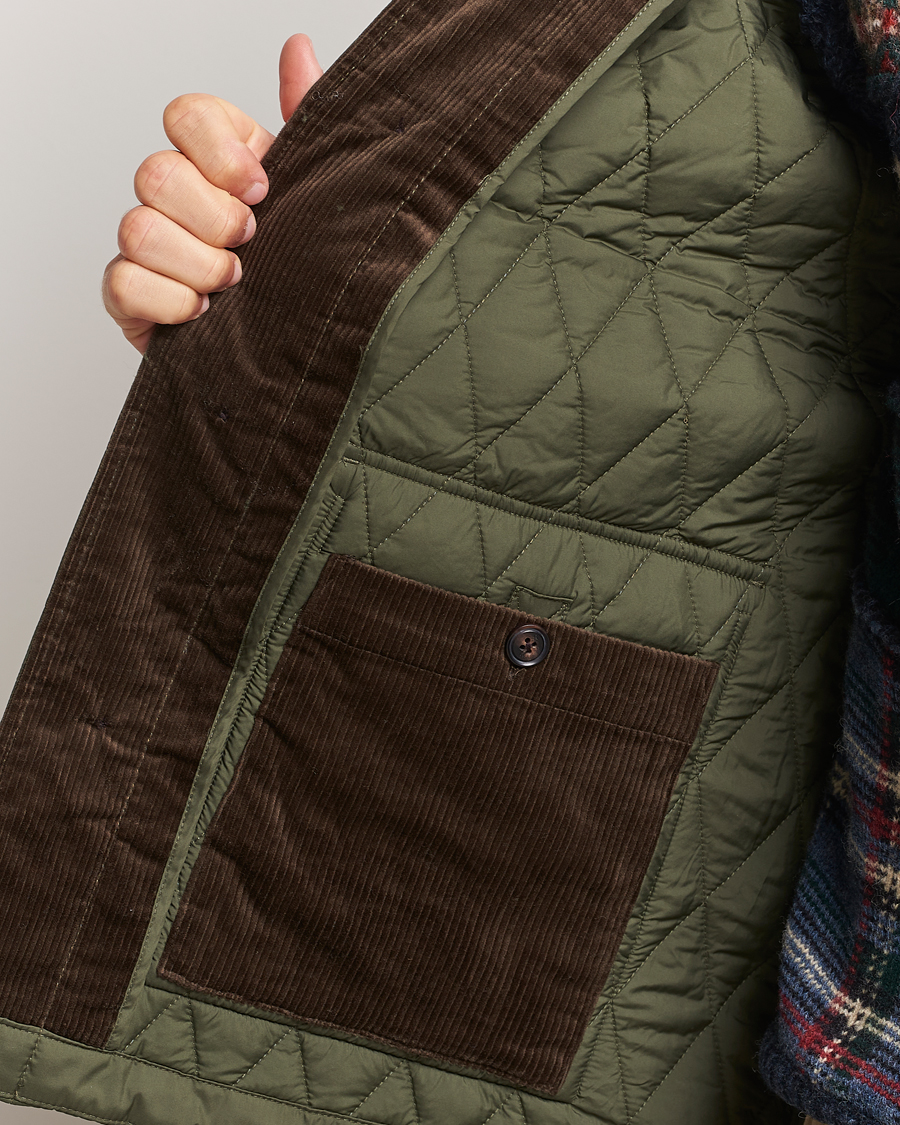 Herr | Jackor | Morris | Thornhill Quilted Jacket Olive