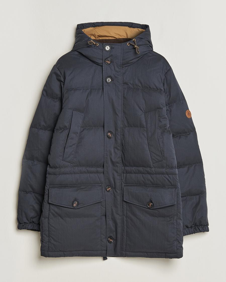 Herr | Jackor | Morris | Bower Down Parka Navy