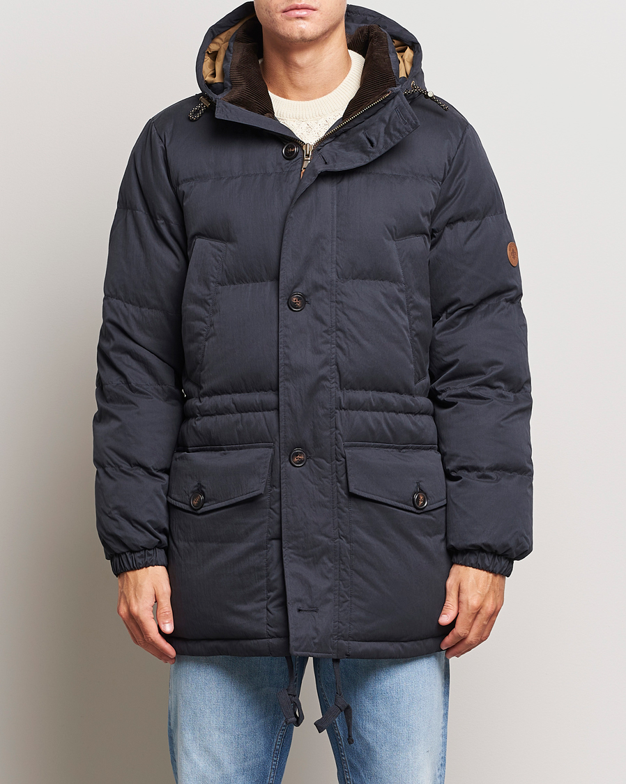 Herr | Parkas | Morris | Bower Down Parka Navy