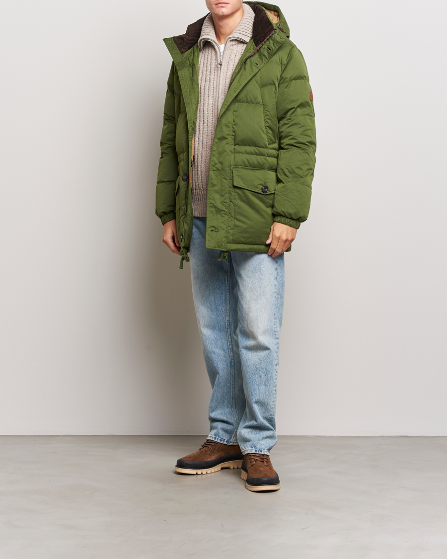 Herr | Jackor | Morris | Bower Down Parka Green