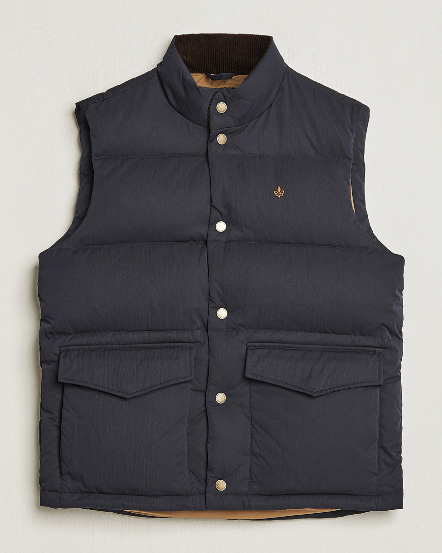 Herr | Jackor | Morris | Lockley Down Vest Blue