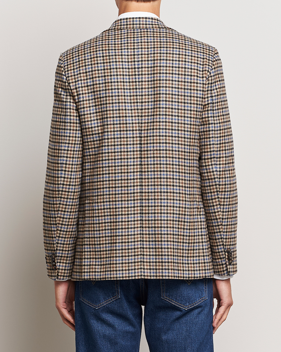 Herr | Kavajer | Morris | Archie Check Blazer Khaki