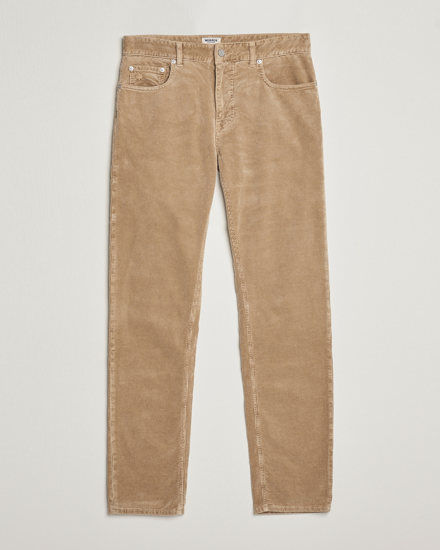 Herr | Byxor | Morris | James Corduroy 5-Pocket Pant Camel