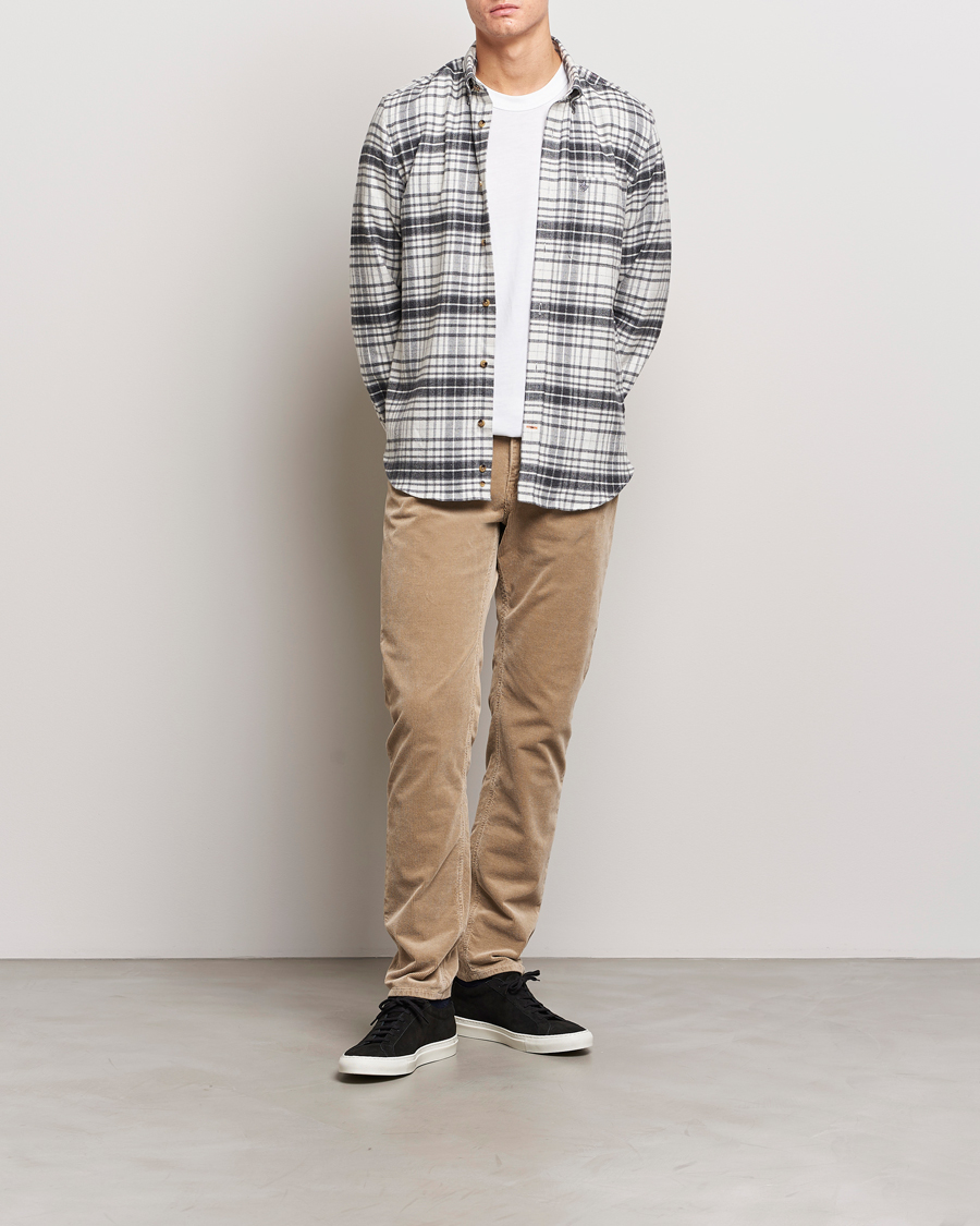 Herr | Byxor | Morris | James Corduroy 5-Pocket Pant Camel