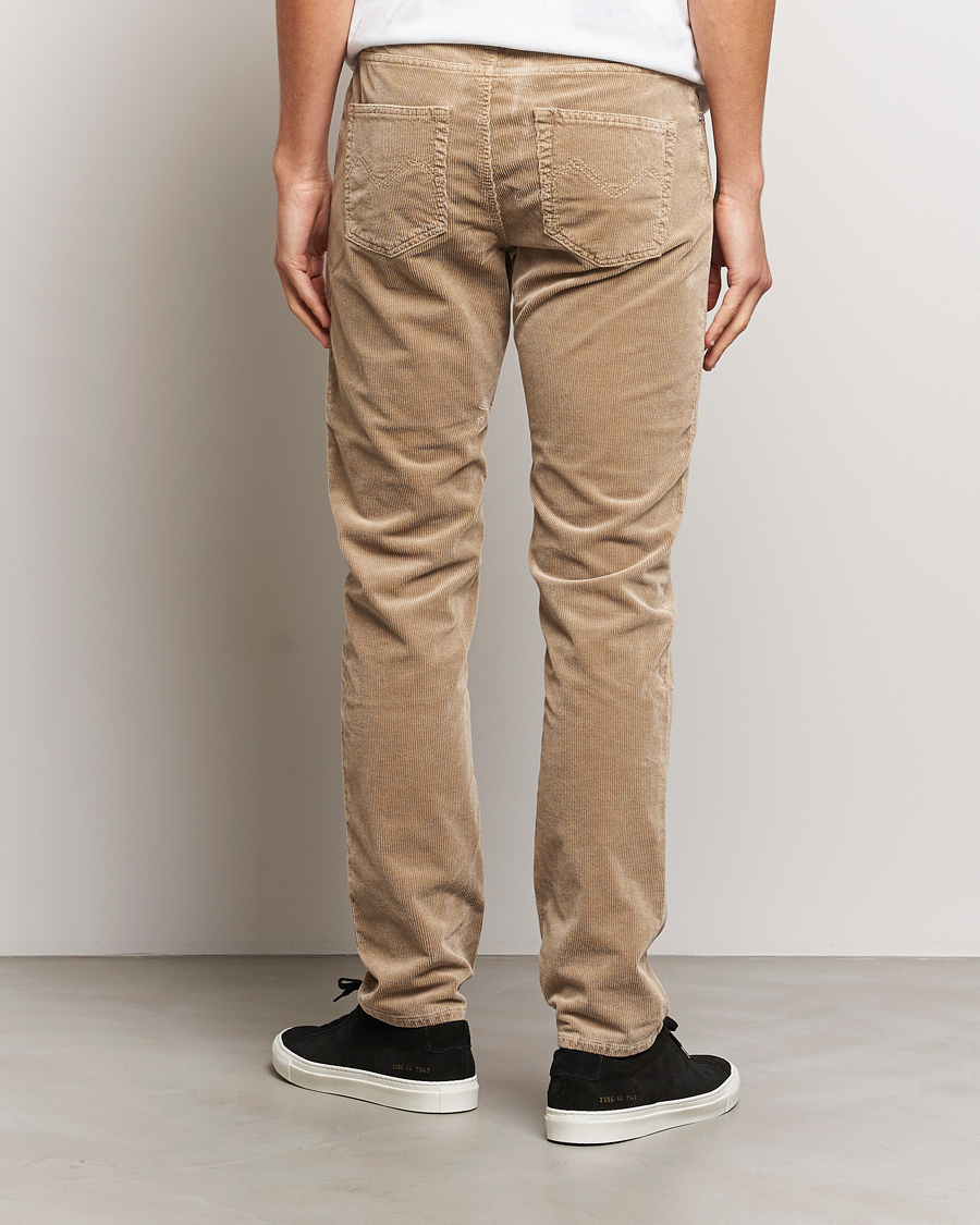 Herr | Byxor | Morris | James Corduroy 5-Pocket Pant Camel