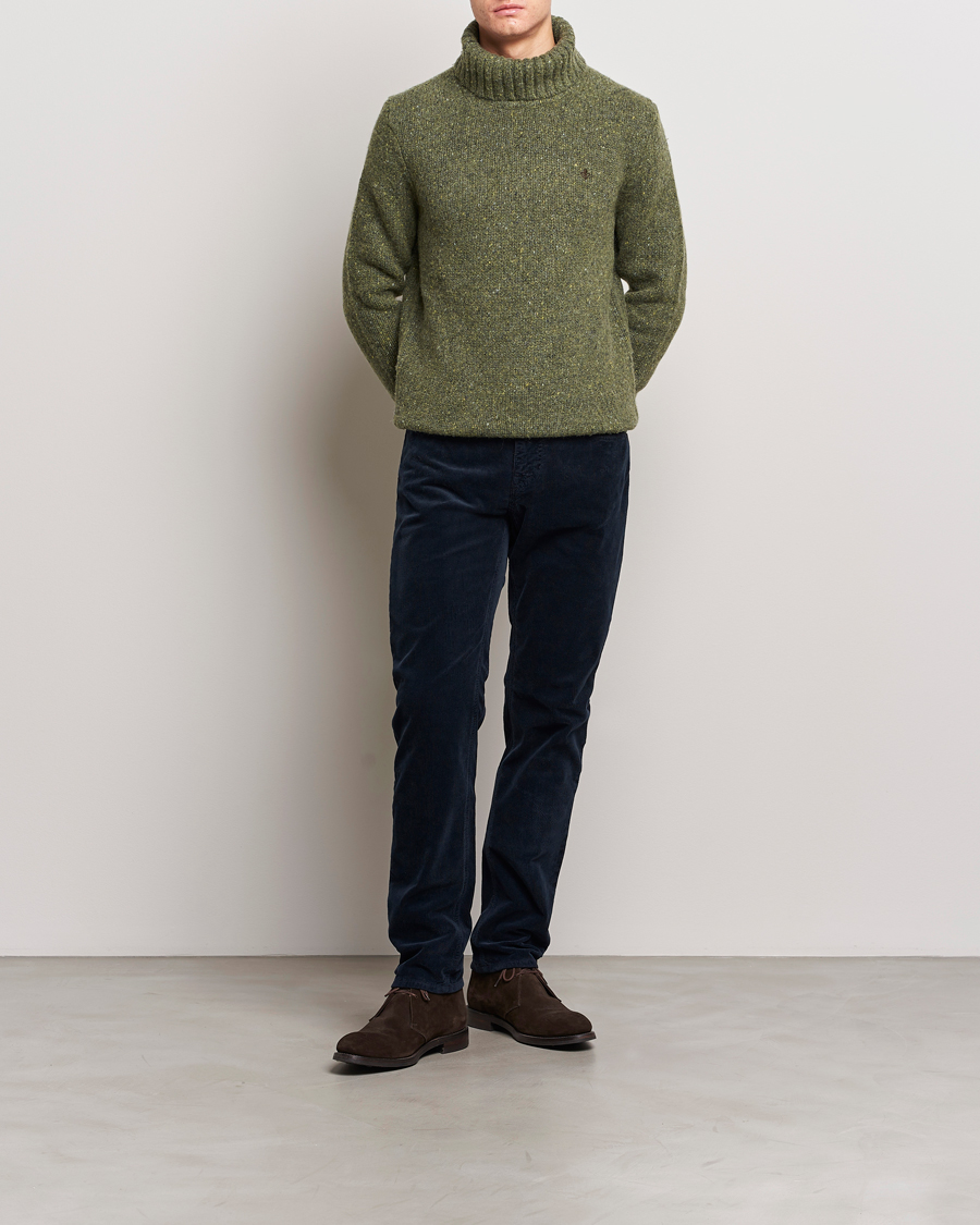 Herr | Byxor | Morris | James Corduroy 5-Pocket Pant Navy