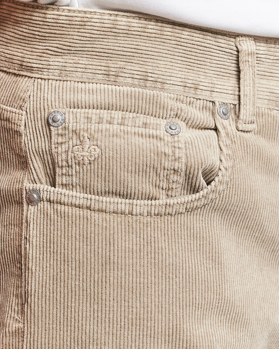 Herr | Byxor | Morris | James Corduroy 5-Pocket Pant Grey