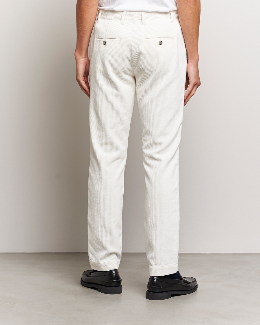 Herr | Byxor | Morris | Jeffrey Corduroy Chinos Off White