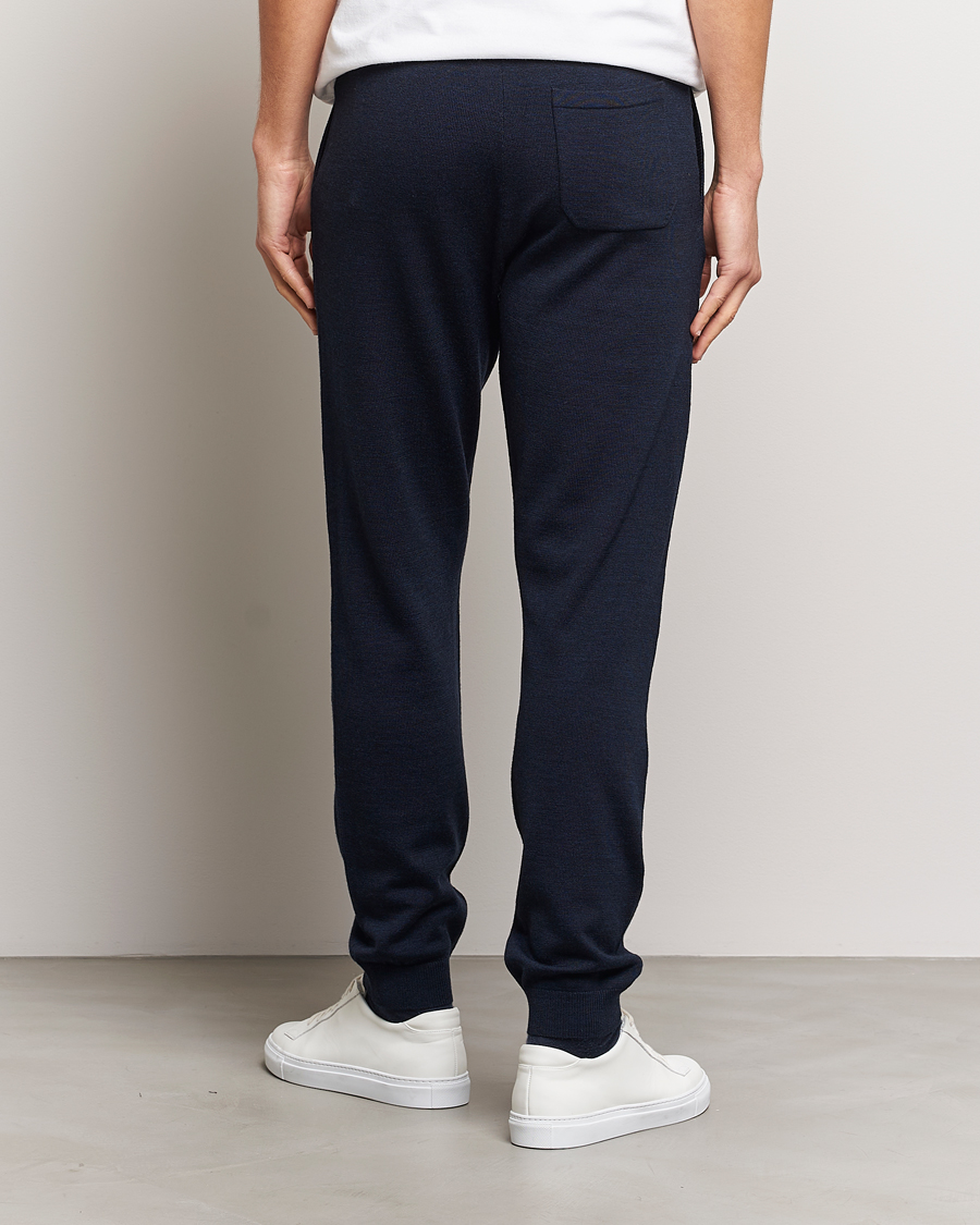 Herr | Byxor | Morris | Merino Pants Navy