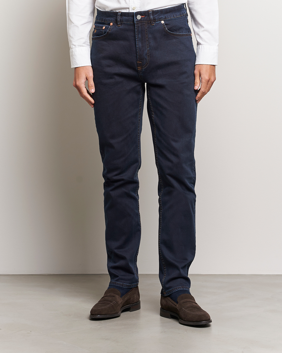 Herr | Avdelningar | Morris | James Satin Jeans Rinse Wash