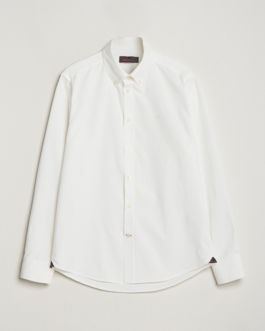 Herr |  | Morris | Douglas Corduroy Shirt Off White