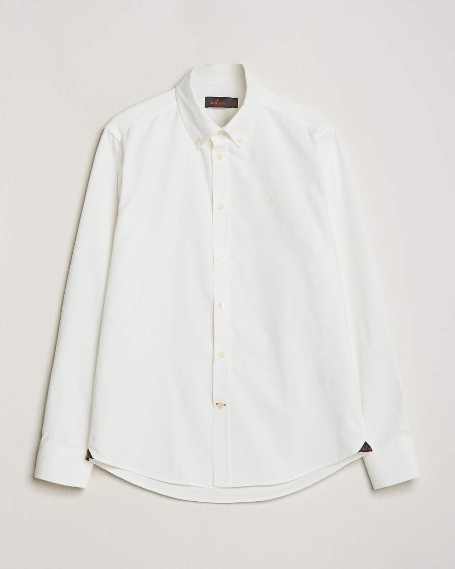 Herr | Skjortor | Morris | Douglas Corduroy Shirt Off White