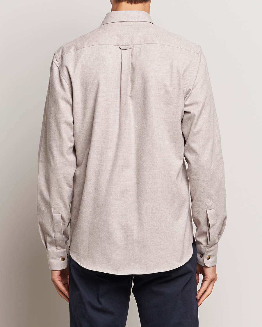 Herr | Skjortor | Morris | Weights Flanell Shirt Khaki