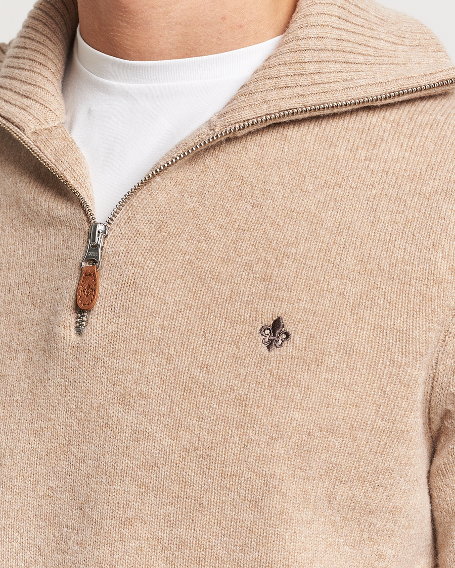 Herr | Tröjor | Morris | Newton Half Zip Khaki