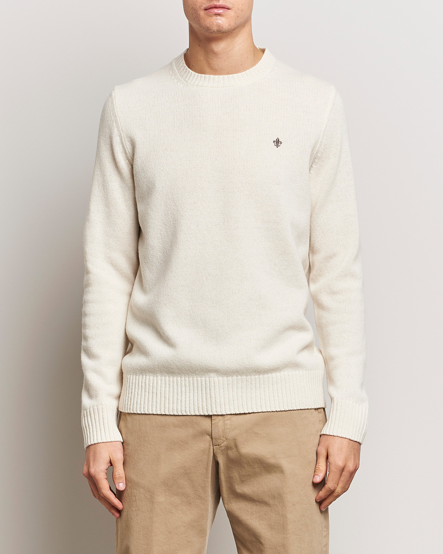 Herr |  | Morris | Newton Crew Neck Off White