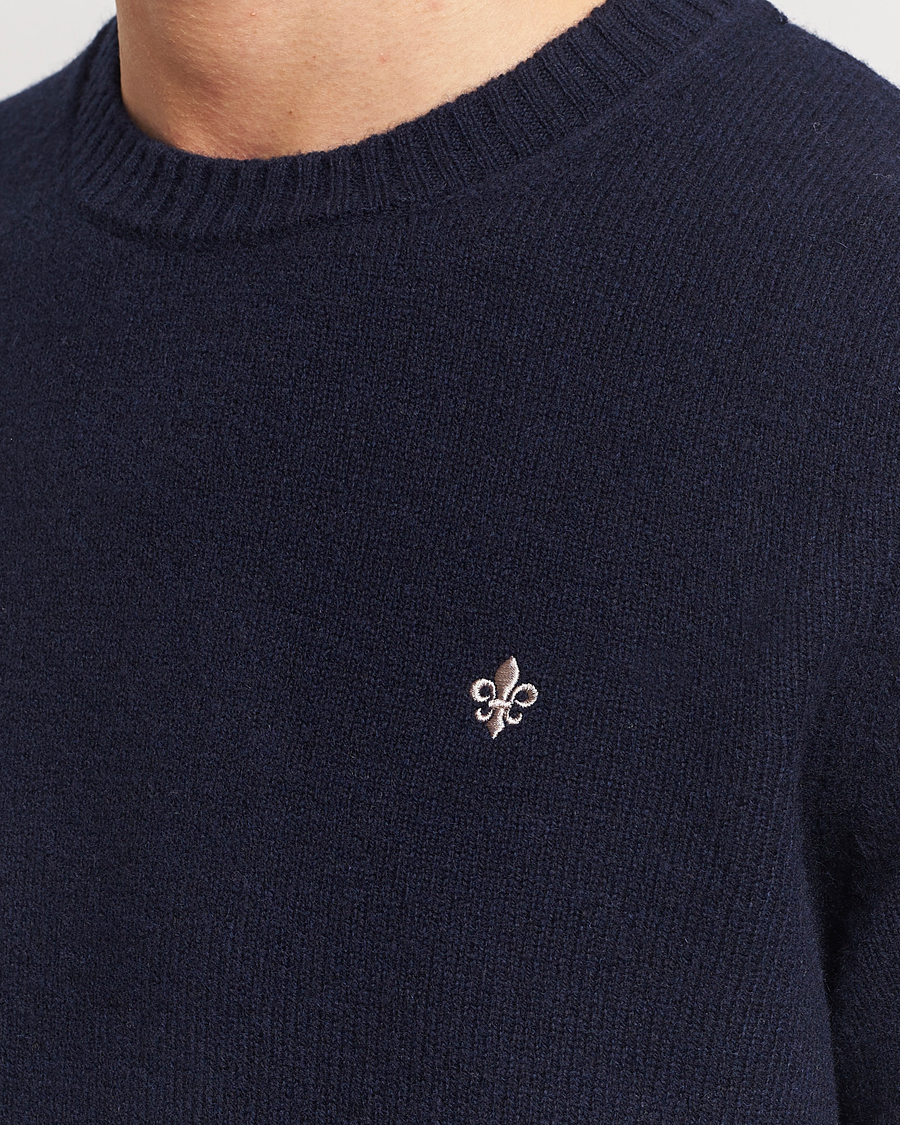 Herr | Tröjor | Morris | Newton Crew Neck Navy