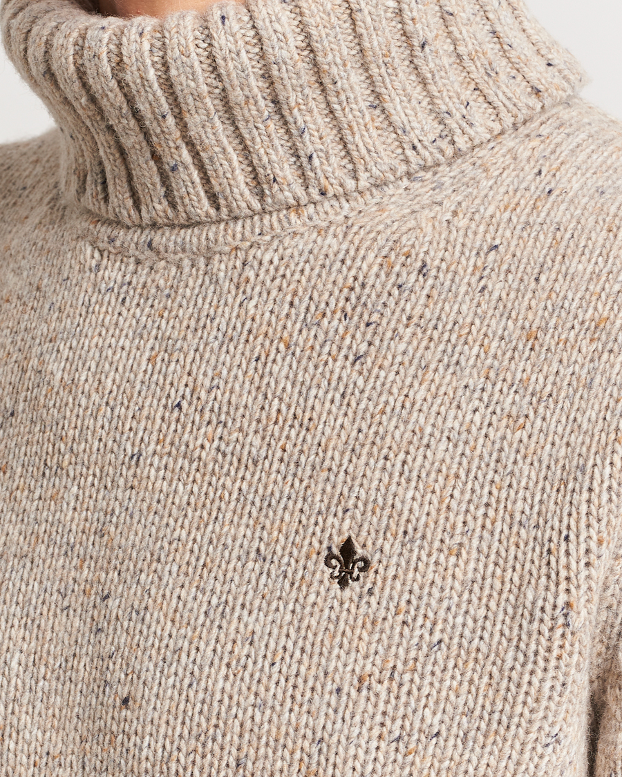 Herr | Tröjor | Morris | Graham Knitted Rollneck Off White