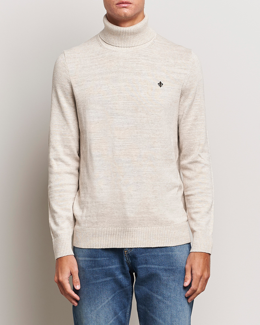Herr | Tröjor | Morris | Randal Heavy Cotton Rollneck Khaki