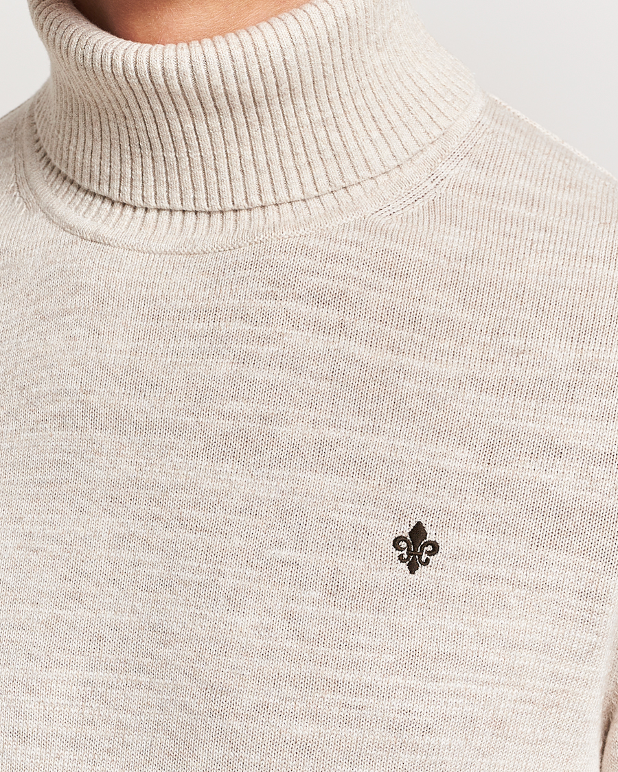 Herr | Tröjor | Morris | Randal Heavy Cotton Rollneck Khaki