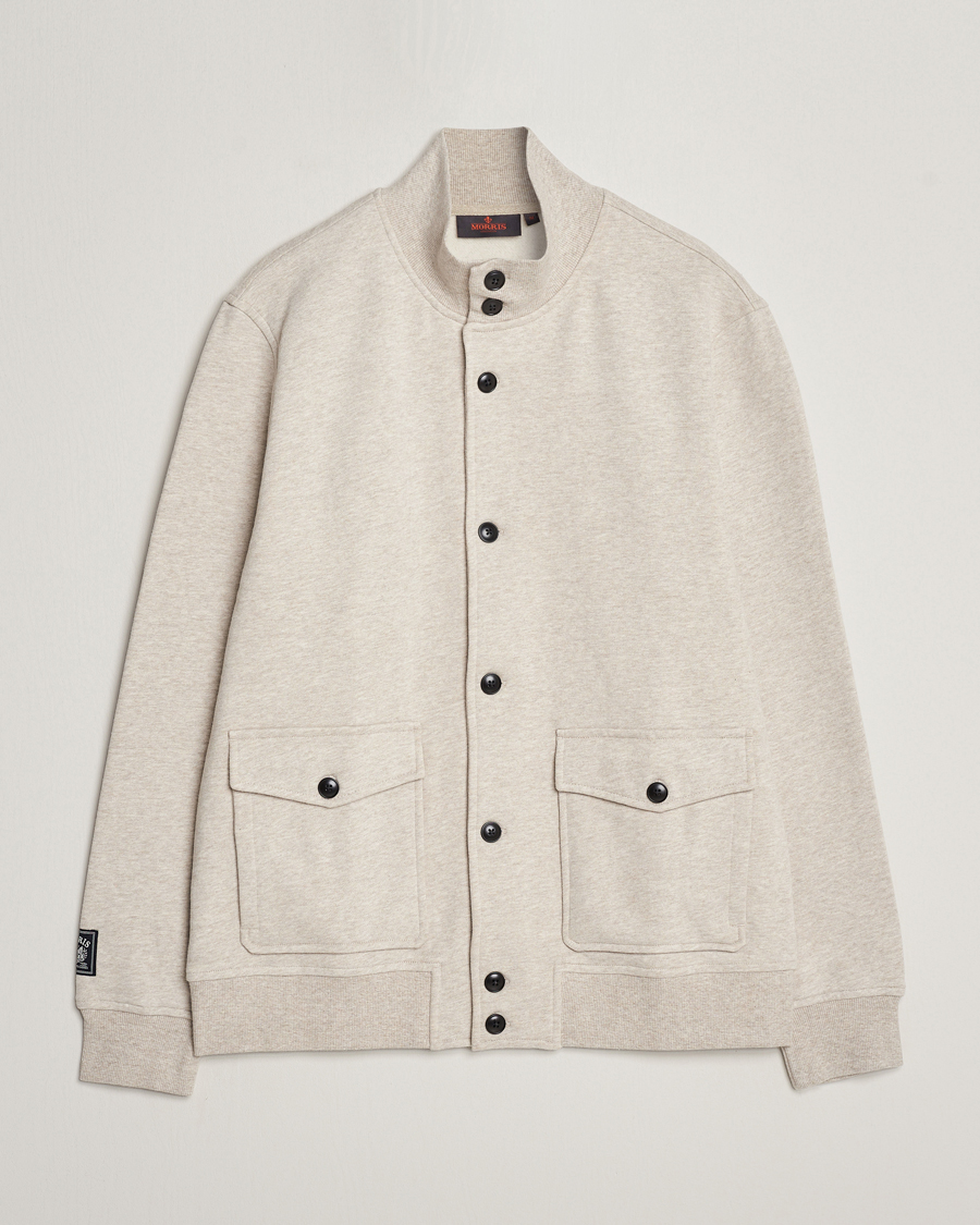 Herr | Tröjor | Morris | Corwell Sweatshirt Cardigan Khaki