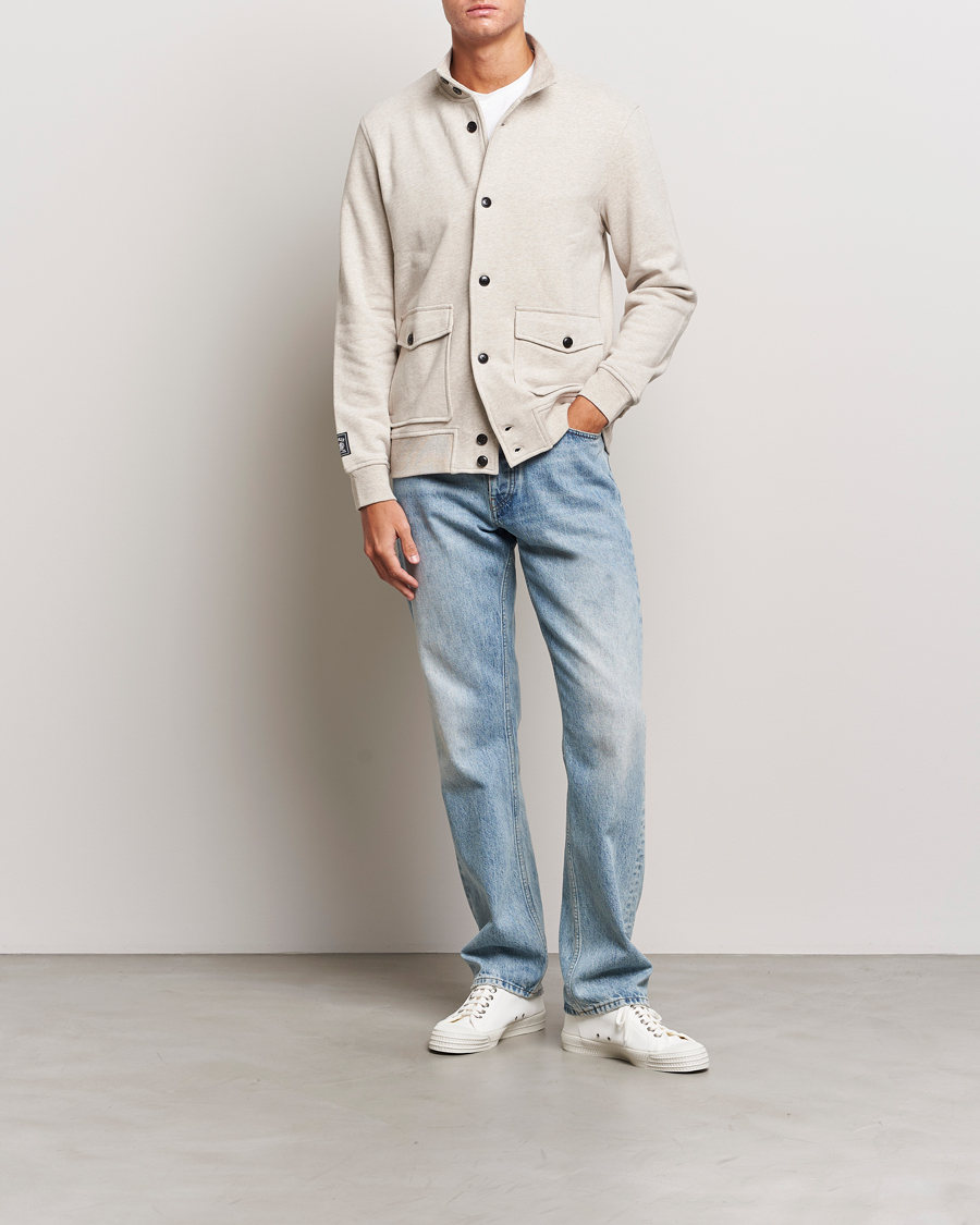 Herr | Tröjor | Morris | Corwell Sweatshirt Cardigan Khaki