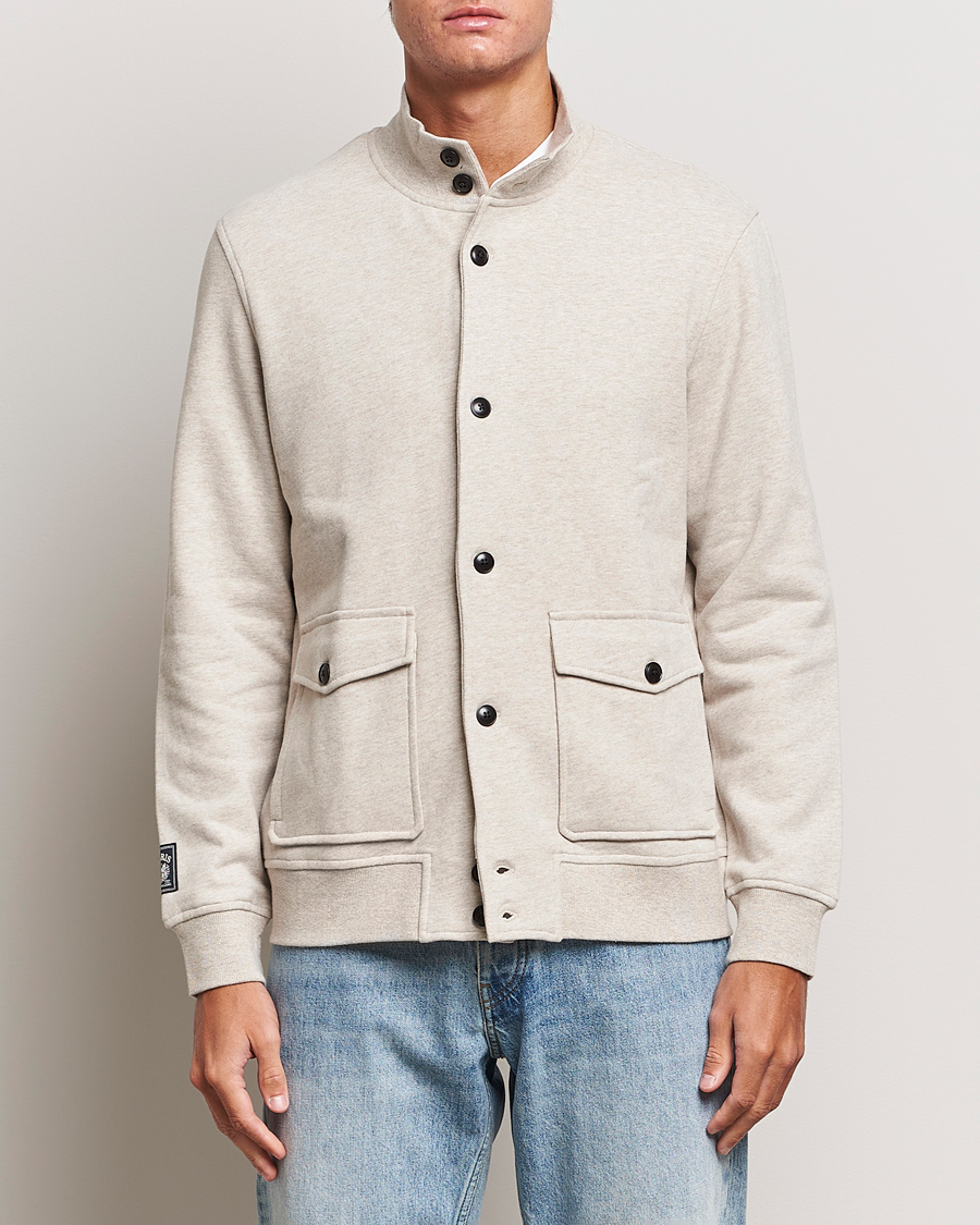 Herr | Tröjor | Morris | Corwell Sweatshirt Cardigan Khaki