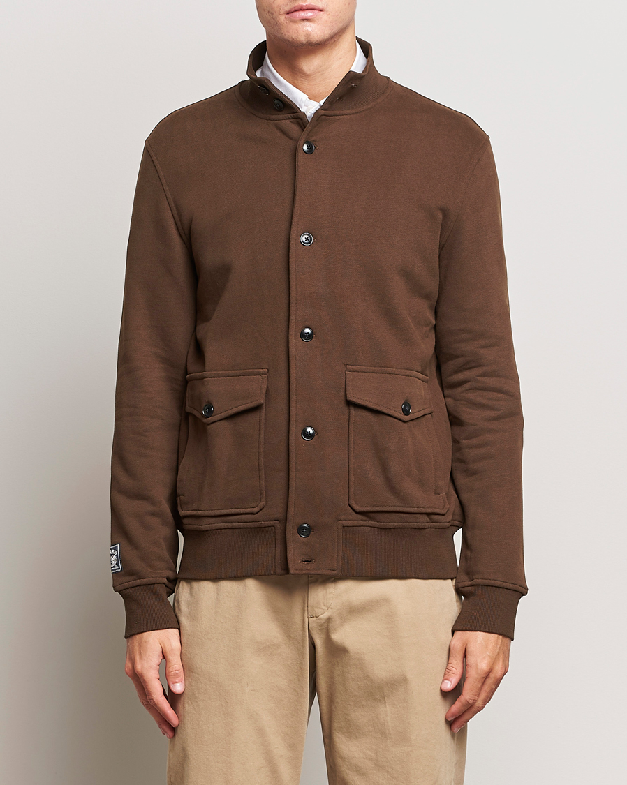 Herr | Tröjor | Morris | Corwell Sweatshirt Cardigan Brown