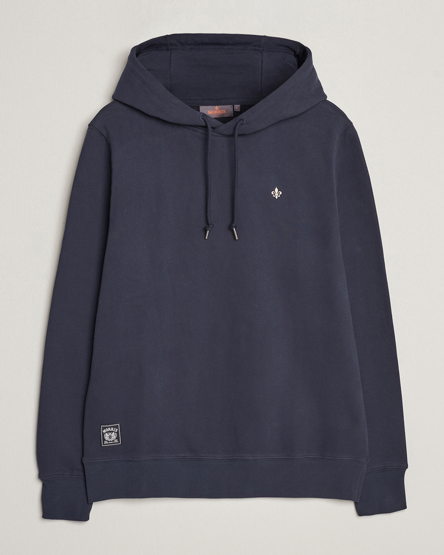 Herr | Tröjor | Morris | Brandon Lily Hoodie Old Blue