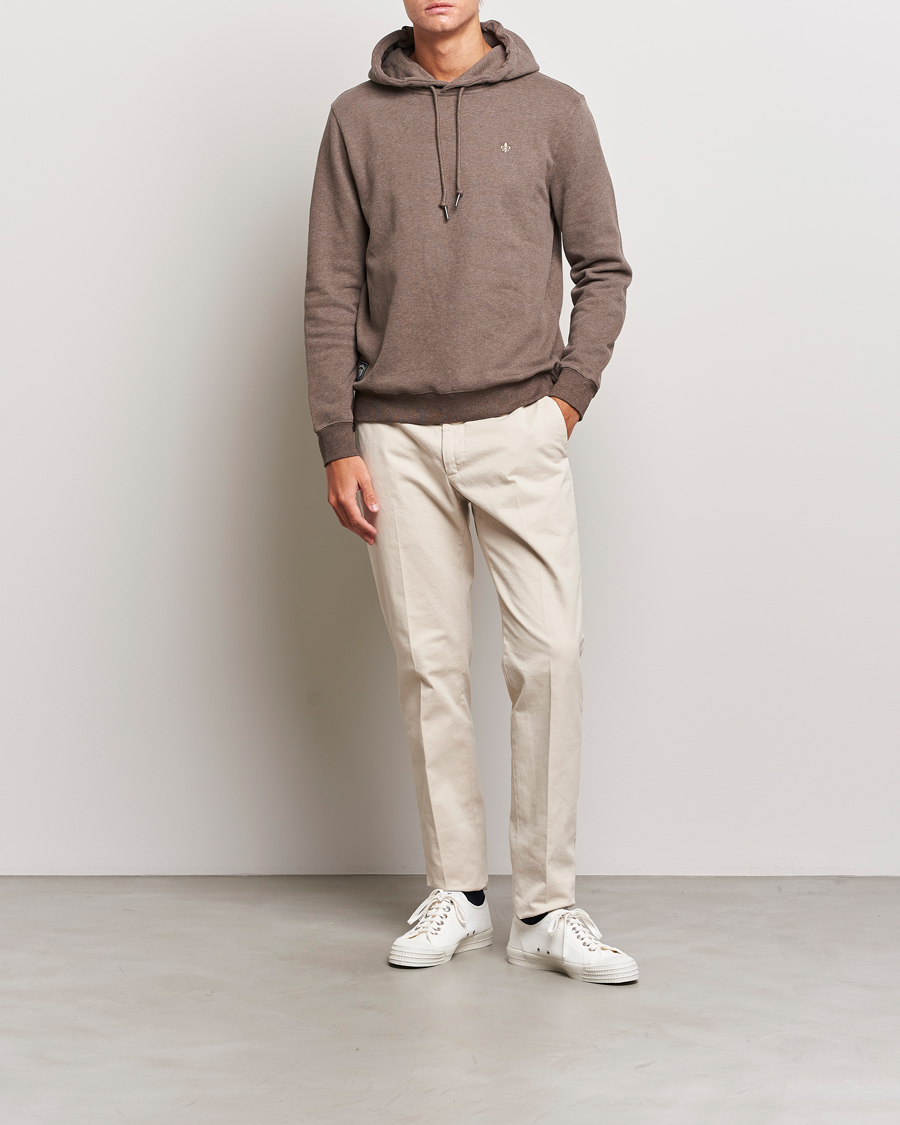 Herr | Tröjor | Morris | Brandon Lily Hoodie Brown