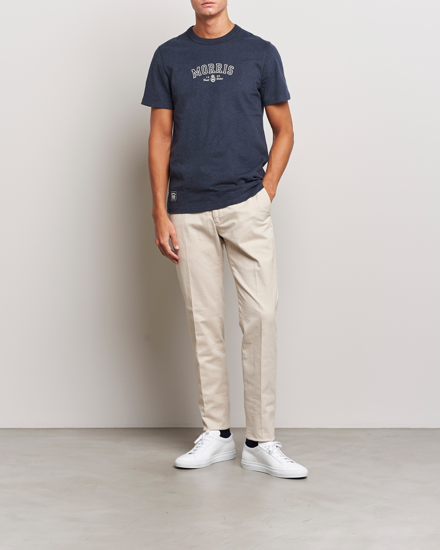 Herr | T-Shirts | Morris | Halford T-shirt Navy