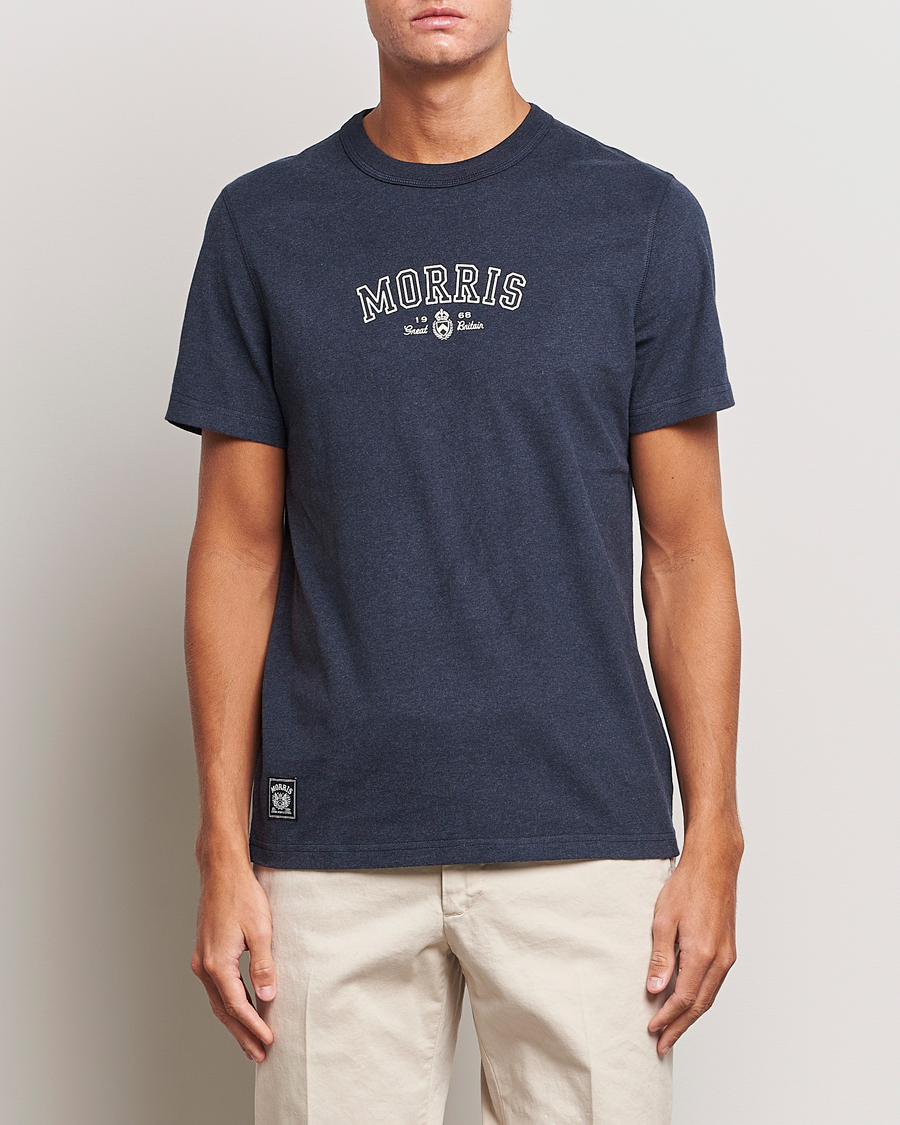Herr | T-Shirts | Morris | Halford T-shirt Navy