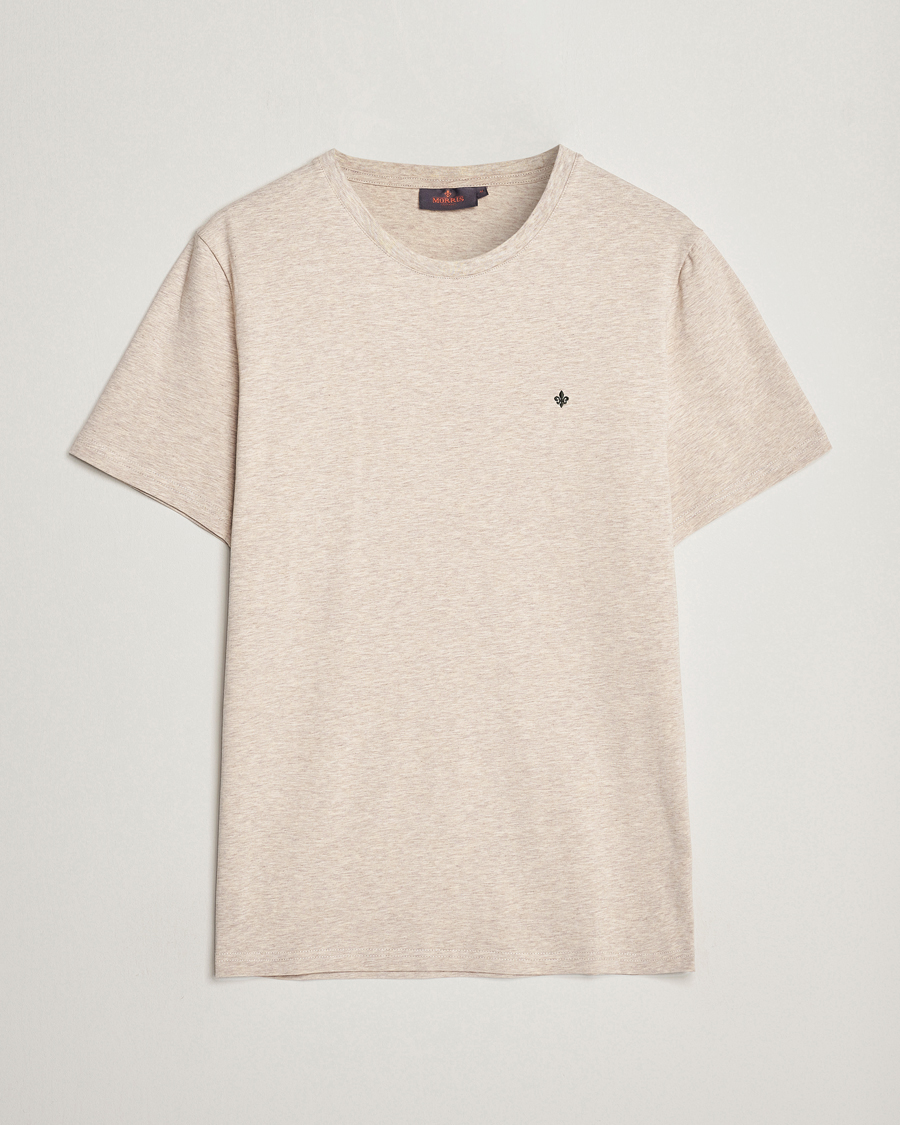 Herr | T-Shirts | Morris | James Crew Neck T-shirt Khaki